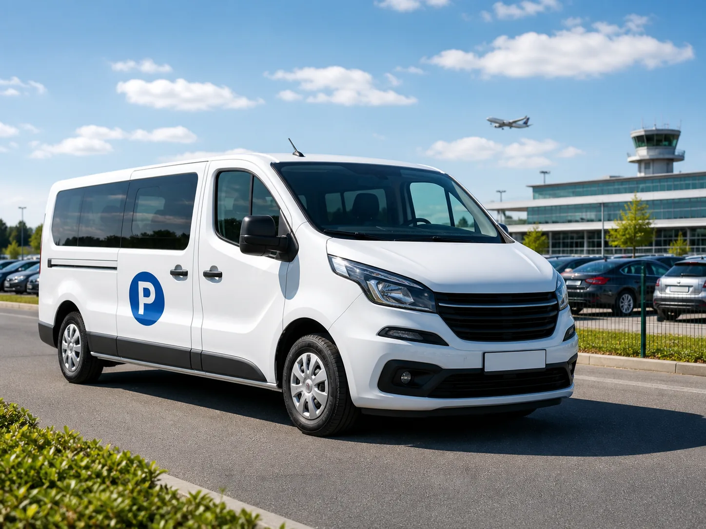 Kostenloser Shuttle vom Parkplatz zum Flughafen Weeze